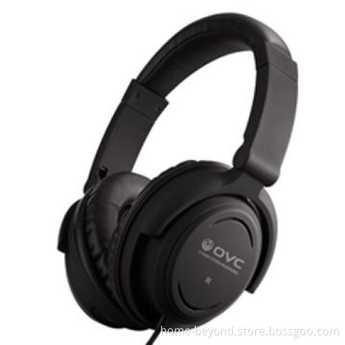 Wired Headphones with 4 Direction Swivel Ear-cups and 20mW Rater Power